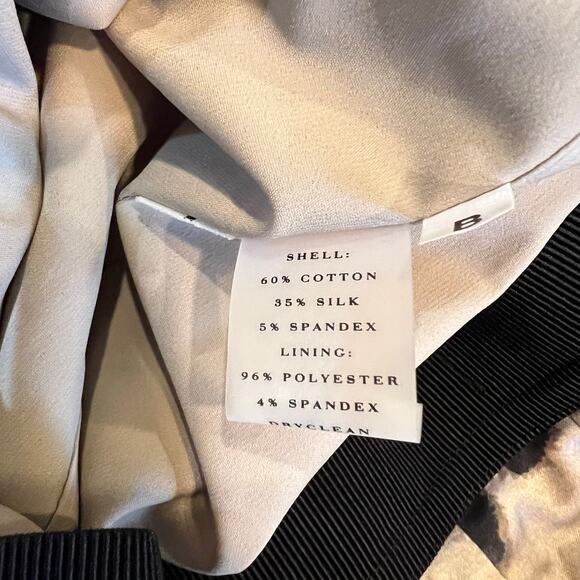 Ann Taylor Leopard Print Pencil Skirt Cotton Silk Blend Size 10 - Picture 8 of 8